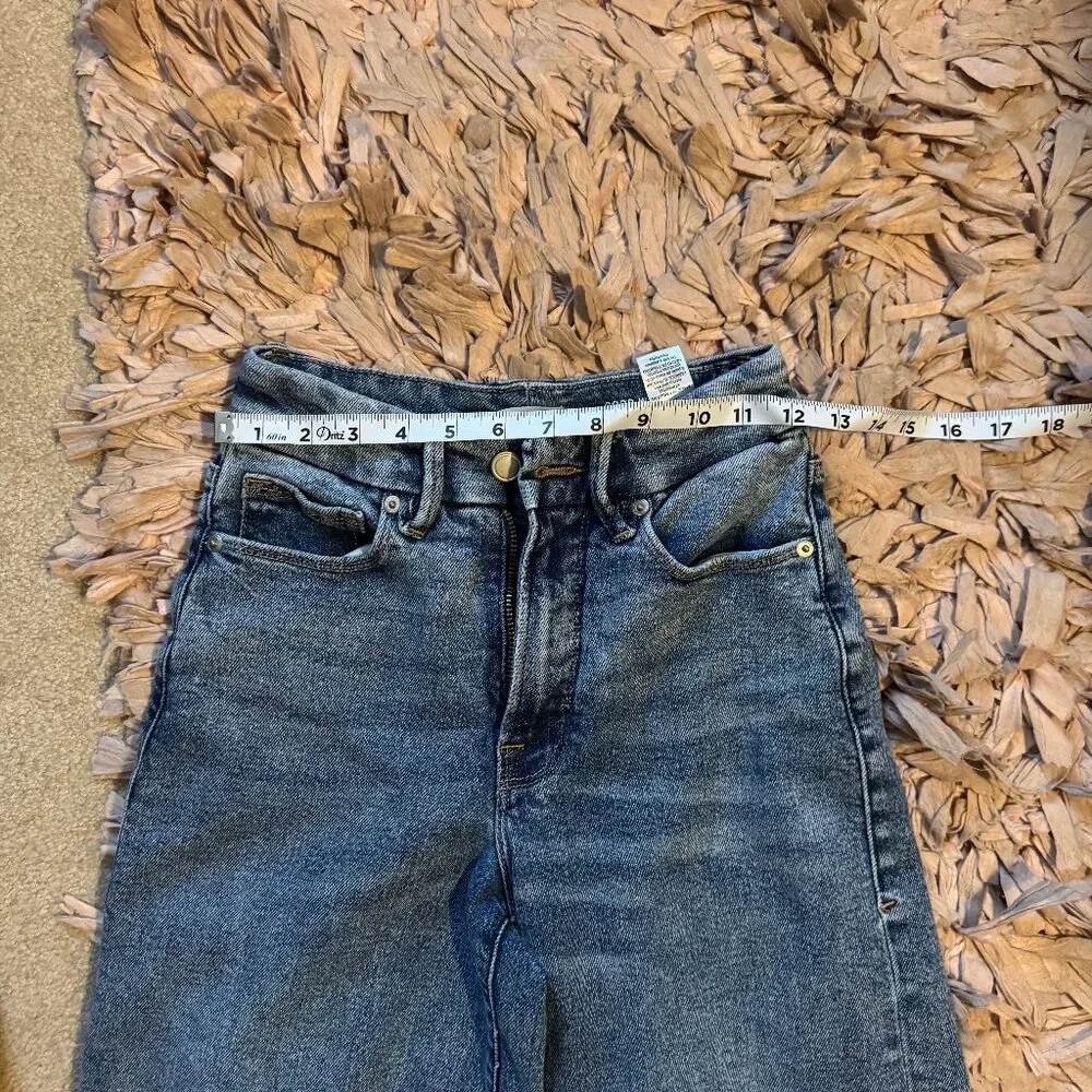 Good America Good Waist Palazzo Jeans - Picture 4 of 13